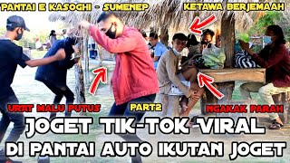 Download lagu JOGET TIKTOK VIRAL DI TEMPAT PANTAI Part1 NGAKAK PARAH - PRANK INDONESIA mp3