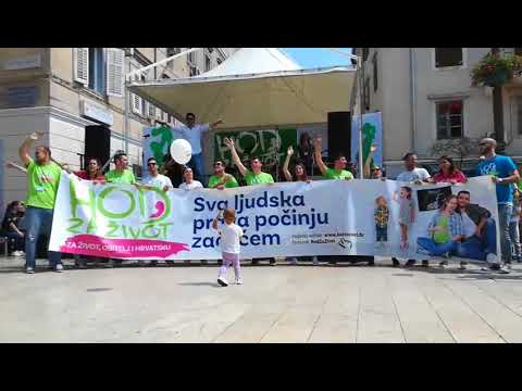 "Hod za život" Rijeka 2018 - "Ja u ljubav vjerujem" - Marko Vukes koncert