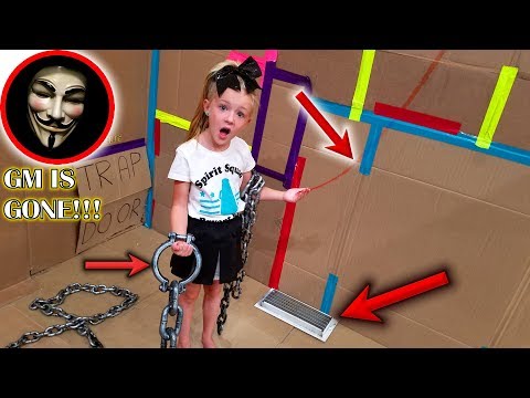 Game Master Box Fort Prison Escape!!! Is Project Zorgo Still in Our House?