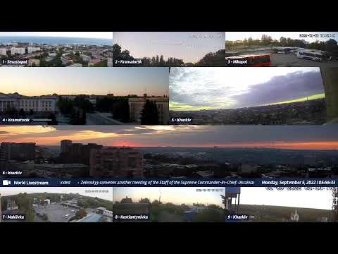 Live views from Ukraine 9/5/2022 A - Sevastopol, Kharkiv and other cities