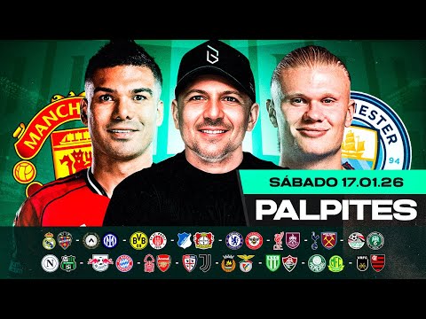 Football Predictions for January 17, 2026 (Saturday) | Football Tips