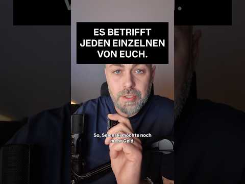 ES BETRIFFT JEDEN EINZELNEN VON EUCH.