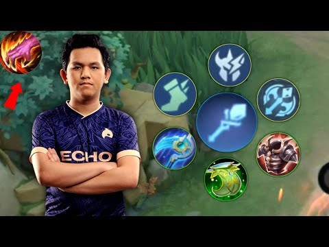 THANK YOU KarlTzy FOR THIS NEW ESMERALDA BUILD AND EMBLEM 🔥 Mobile Legends