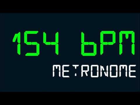 154 BPM (Beats Per Minute) Metronome