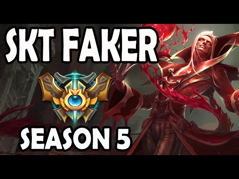 SKT T1 Faker Vladimir vs Yasuo MID Ranked Challenger Korea