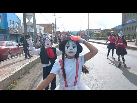 Semana cultural en el Rosal Cundinamarca Grupo de Circo y Teatro Cacique Subachoque IDCTS 