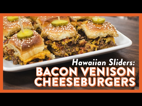 Hawaiian Sliders: Bacon Venison Cheeseburgers | Legendary Recipe