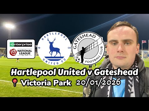 Lack of discipline costs us again - Hartlepool United v Gateshead 20/01/2026