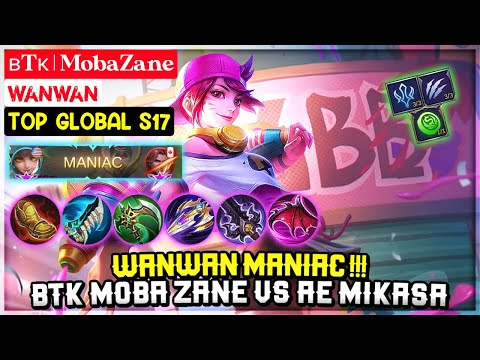 Comeback with Maniac - wanwan best build 2020 top 1 global By MobaZane - MLBB
