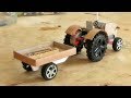 How To Make Mini Tractor DIY