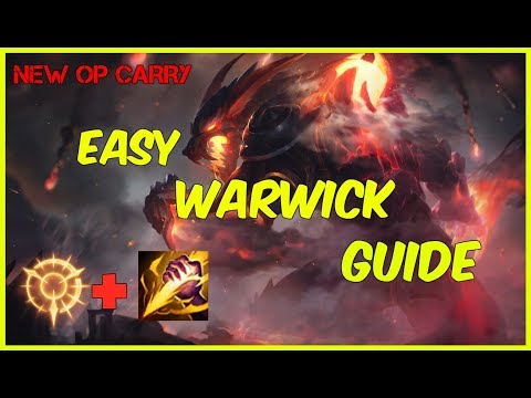HOW TO PLAY WARWICK LIKE A PRO - Warwick Jungle Guide - League of Legends