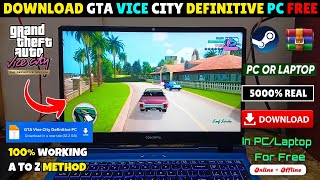 Download lagu How to download GTA Vice City in pc for free | GTA Vice City download laptop free | 2026 mp3