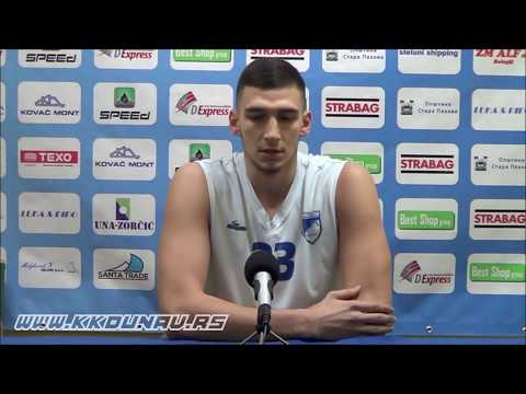 Izjave pred 13.kolo, Dunav - Novi Pazar