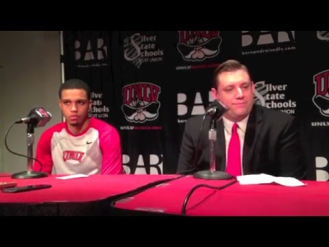 UNLV Hoops: Colorado State post-game