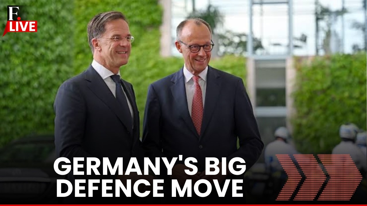 LIVE | Mark Rutte, Friedrich Merz & German Cabinet Hold Major Defence Meeting