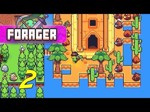 Forager - Let's Play Ep 2 - GREEN MACHINE