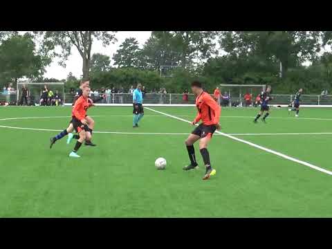 Thijs Blaak nr8 laatste wedstrijd bij Smitshoek o17, 26-6-2021