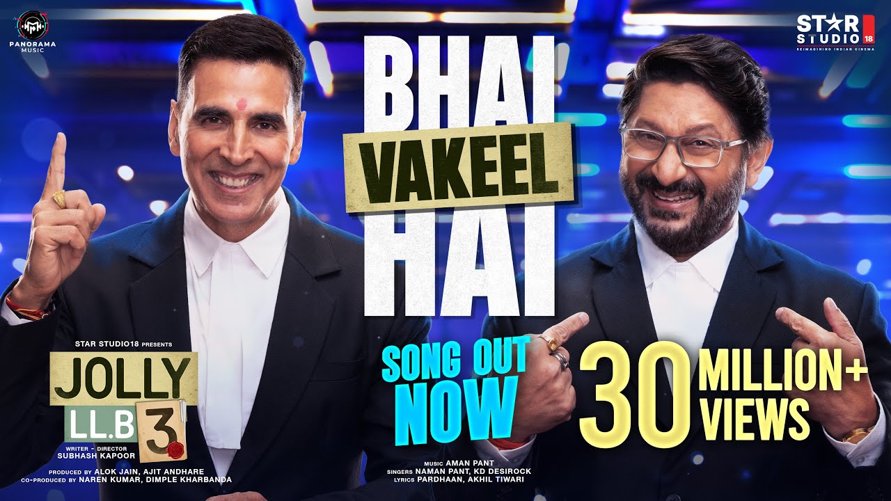 Bhai Vakeel Hai Lyrics | Jolly LLB 3 | Aman Pant, KD DESIROCK