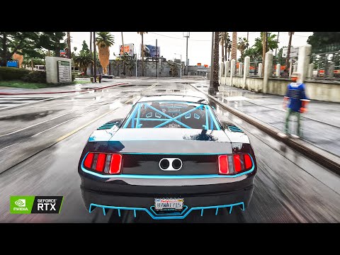 Destroying My RTX 4090 With GTA 5 Ultra Realistic Graphics Mods Gameplay on RTX 4090 [4K 60FPS]