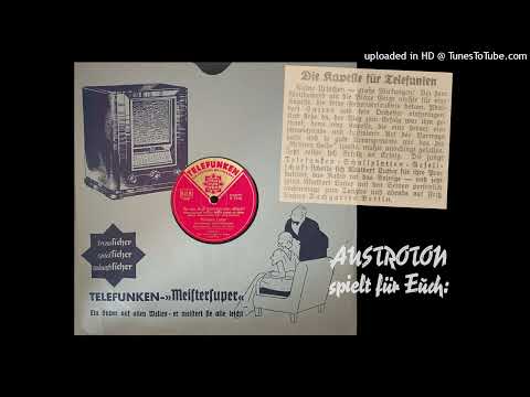 Adalbert Lutter Tanzorch., Erwin Hartung (voc): So ein Kuß kommt von allein - Foxtrot (Berlin 1933)