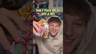 DAILY PACK RIP 54 - Chaos Rising! Got a hit! #pokemon #shorts