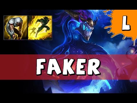 SKT T1 Faker as Aurelion Sol vs Yasuo MID - S6 Challenger SoloQ - League of Legends