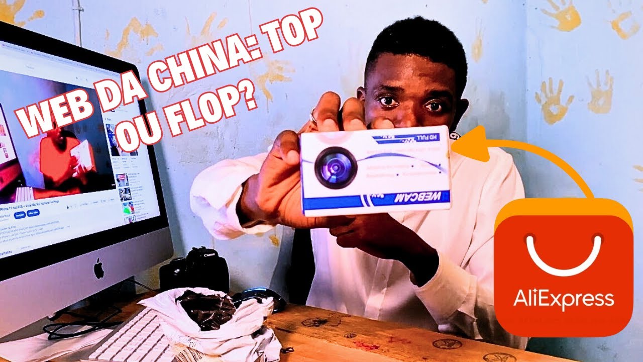 Comprei uma Webcam 1080p na China! Unboxing Surpreendente - Vale a Pena?