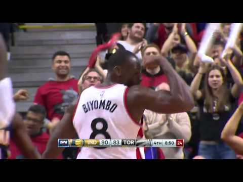 Raptors Highlights: Biyombo With Authority - April 26, 2016