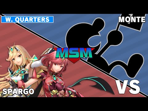 Offline MSM 238 - Spargo (Pyra/Mythra) VS FT | Monte (Game & Watch) Winners Quarters