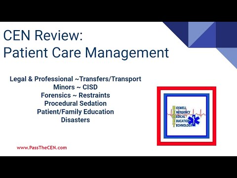 Boswell CEN Review Patient Care Management