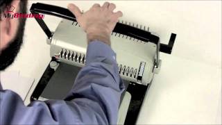 How To Use A Comb Binding Machine