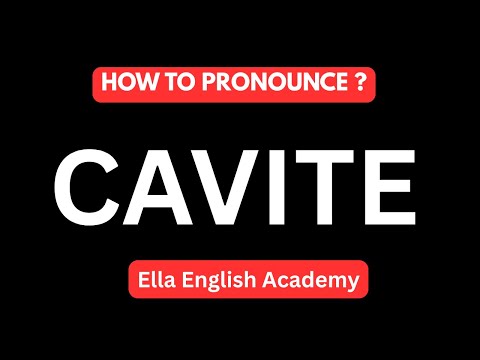 How to Pronounce '' Cavite '' in English language? |How to say   Cavite ?|
