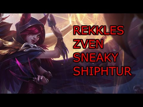 Best LOL Plays: Xayah ADC (REKKLES,ZVEN,SNEAKY,SHIPHTUR) Challenger Ranked Game #1