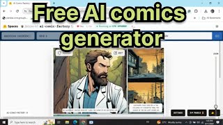 Free AI comics generator using Comic Factory