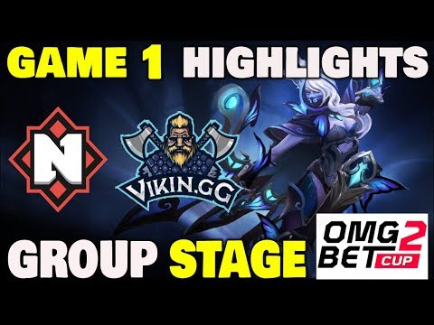 NEMIGA VS VIKIN.GG GAME 1 OMG.BET Cup 2