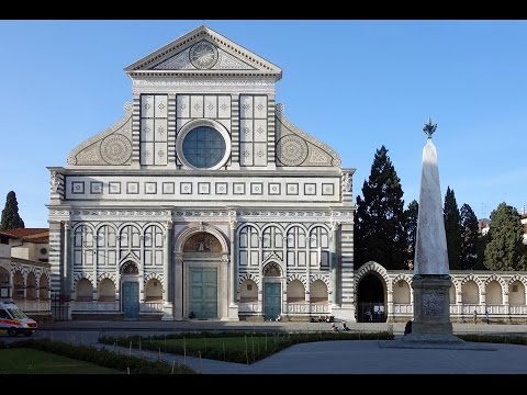 Alberti, Façade of Santa Maria Novella, Florence Video