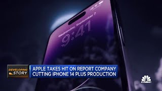 Apple takes a hit on report it plans to cut production on iPhone 14 Plus