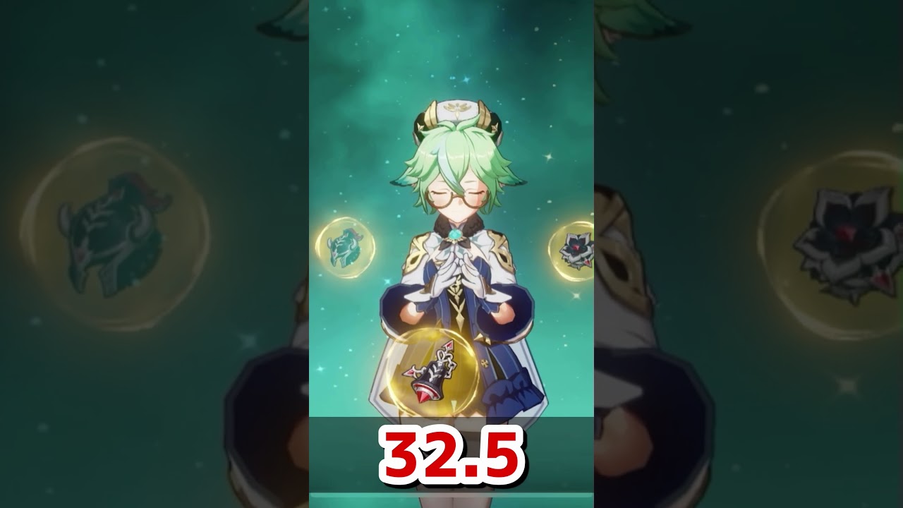 【原神/スクロース】脳筋アタッカー型スクロース登場！！【キャラ見て！】#shorts