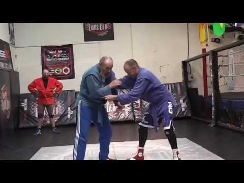 Sambo takedown into Leg lock (Vadim Kolganov) #MMA
