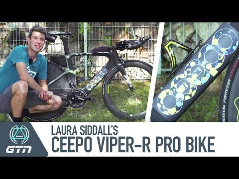 Laura Siddal's CEEPO Viper-R Pro Triathlon Bike