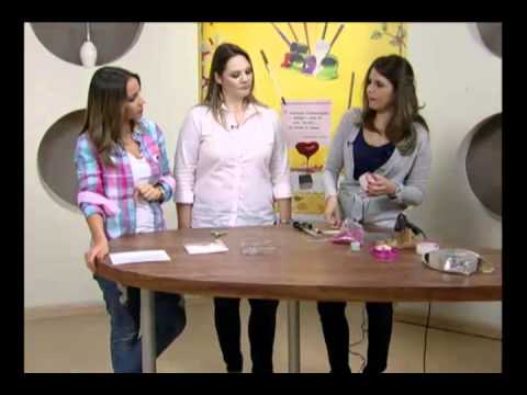 Mulher.com 14/10/2011 - Vela decorativa