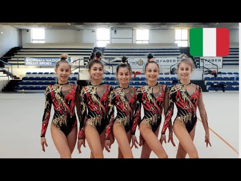 🎥Juniors team of ITALY 5 Ribbons Finals Sofia Cup 2021!