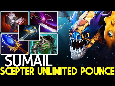 SUMAIL [Slark] Imba Scepter Unlimited Pounce Aggressive Gank Dota 2