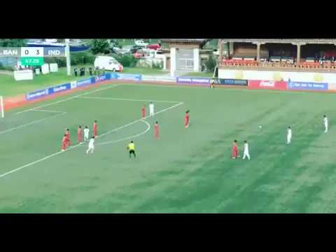 Next Indian Sunil Chetri! India U-20 Striker Rebello Princeton Scored a Brilliant Free-kick Goal!