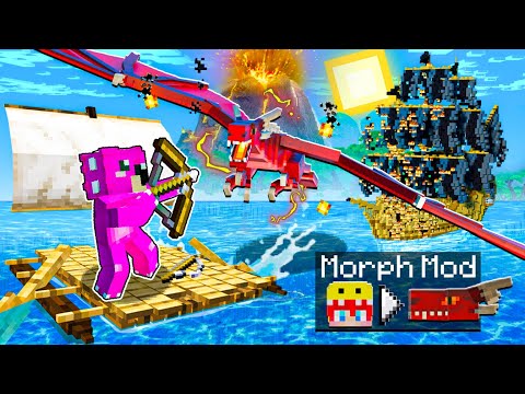 in OP DRACHE VERWANDELN um meinen FREUND zu PRANKEN! - Minecraft