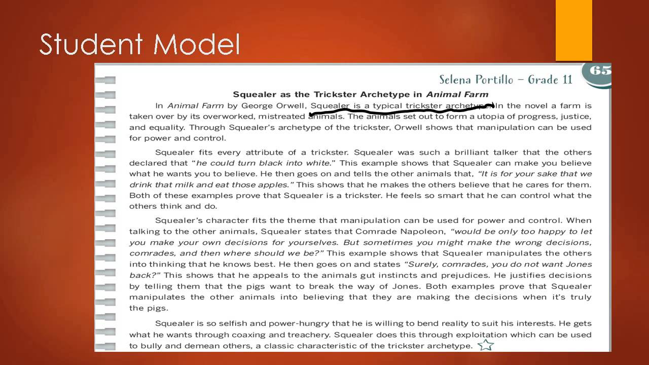 Using Quotations to Support a Thesis