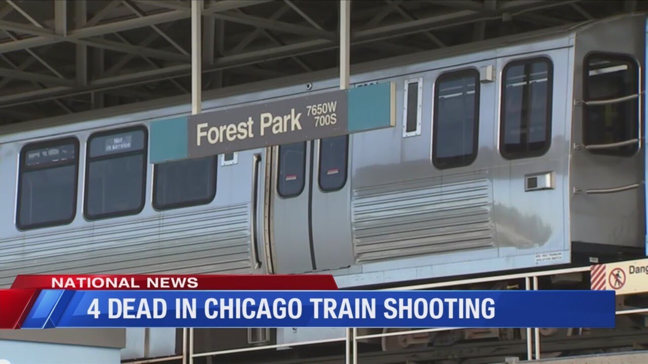 4 dead in Chicago train shooting