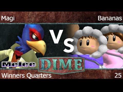 DIME 25 - Magi (Falco) vs Bananas (ICs) Winners Quarters - Melee