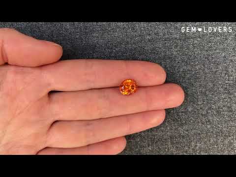 Natural spessartine garnet 3.69 ct order
