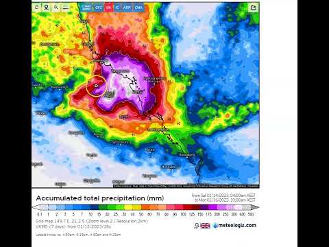 OCC QLD DAILY WEATHER WRAP JAN 14 2023